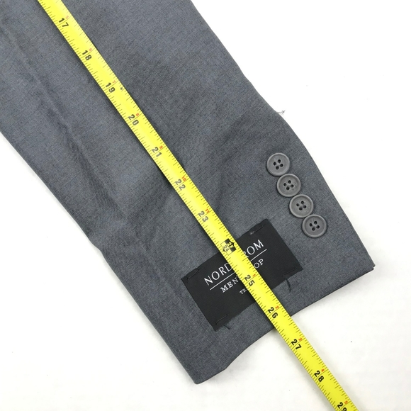 Nordstrom Men's Shop Gray Suit Jacket - Picture 7 of 8